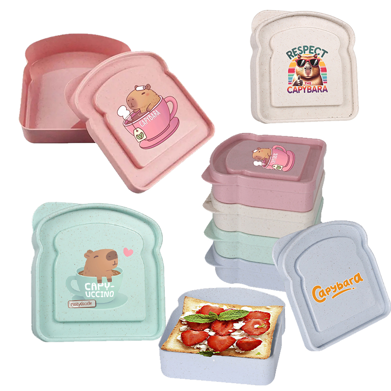 Food Storage Meals - Capybara Sandwich mallette de conservation des