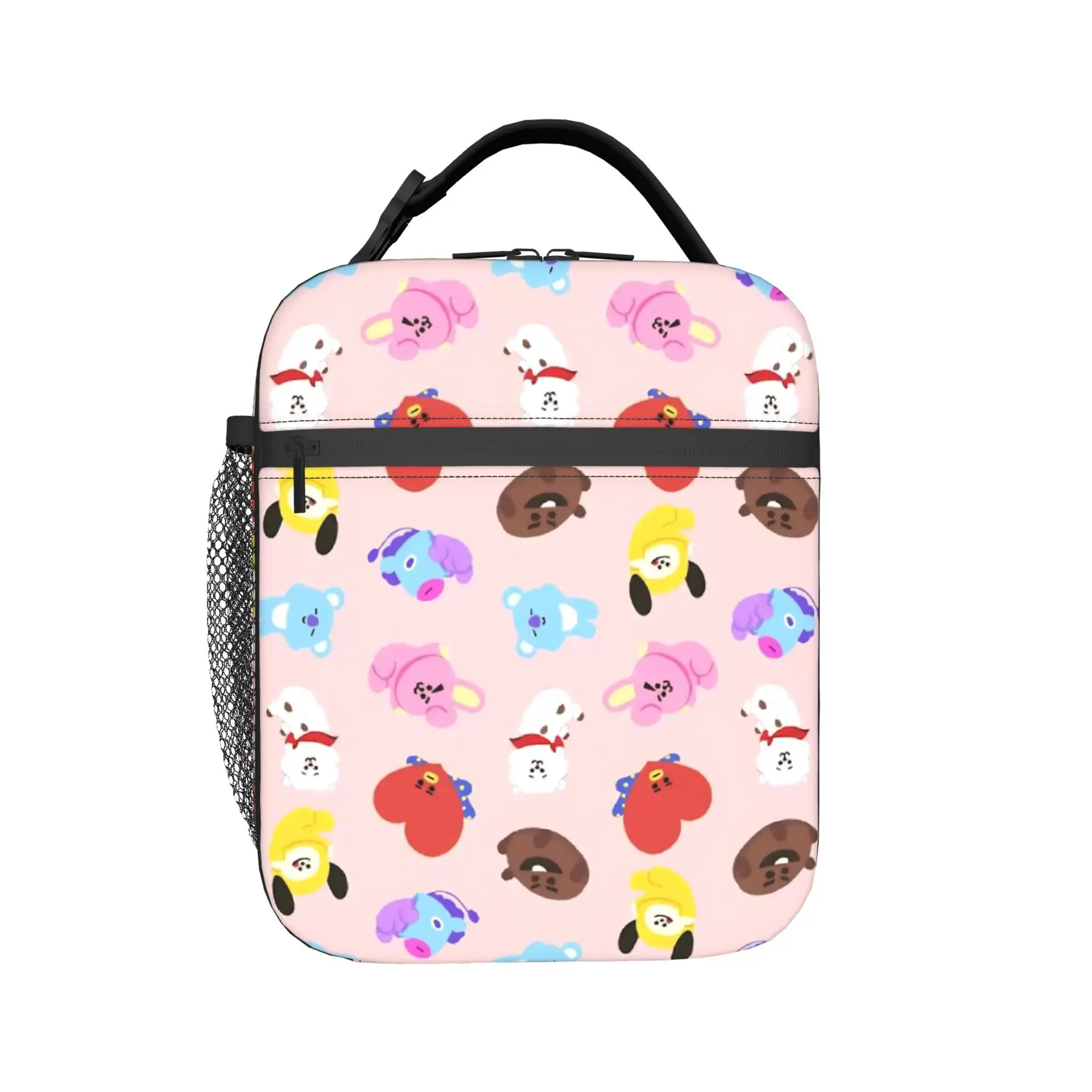 Food Storage Bag - Sac isotherme BT21 Cartoon pour déjeuner,