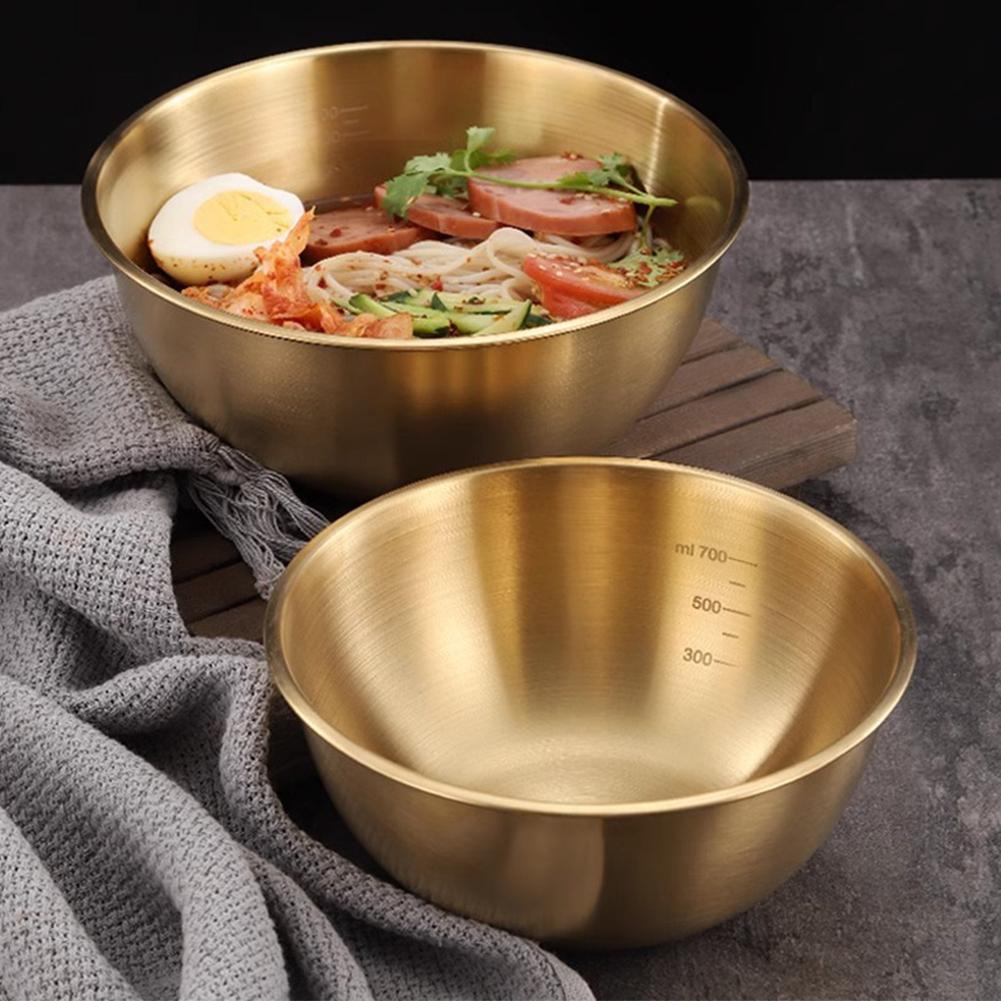 Food Storage Meals - Bol à salade en acier inoxydable