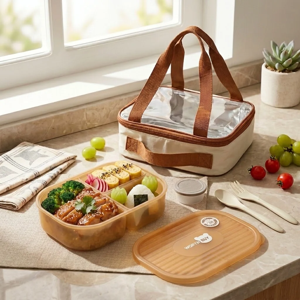 Boîte à lunch en plastique com - Food Storage With Dividers avis et prix