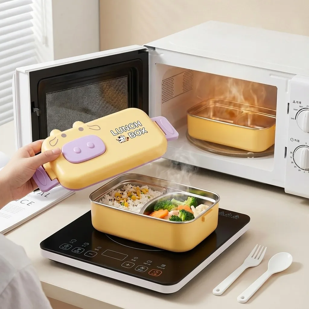 Boîte à lunch en acier inoxyda - Food Storage Oven Safe avis et prix