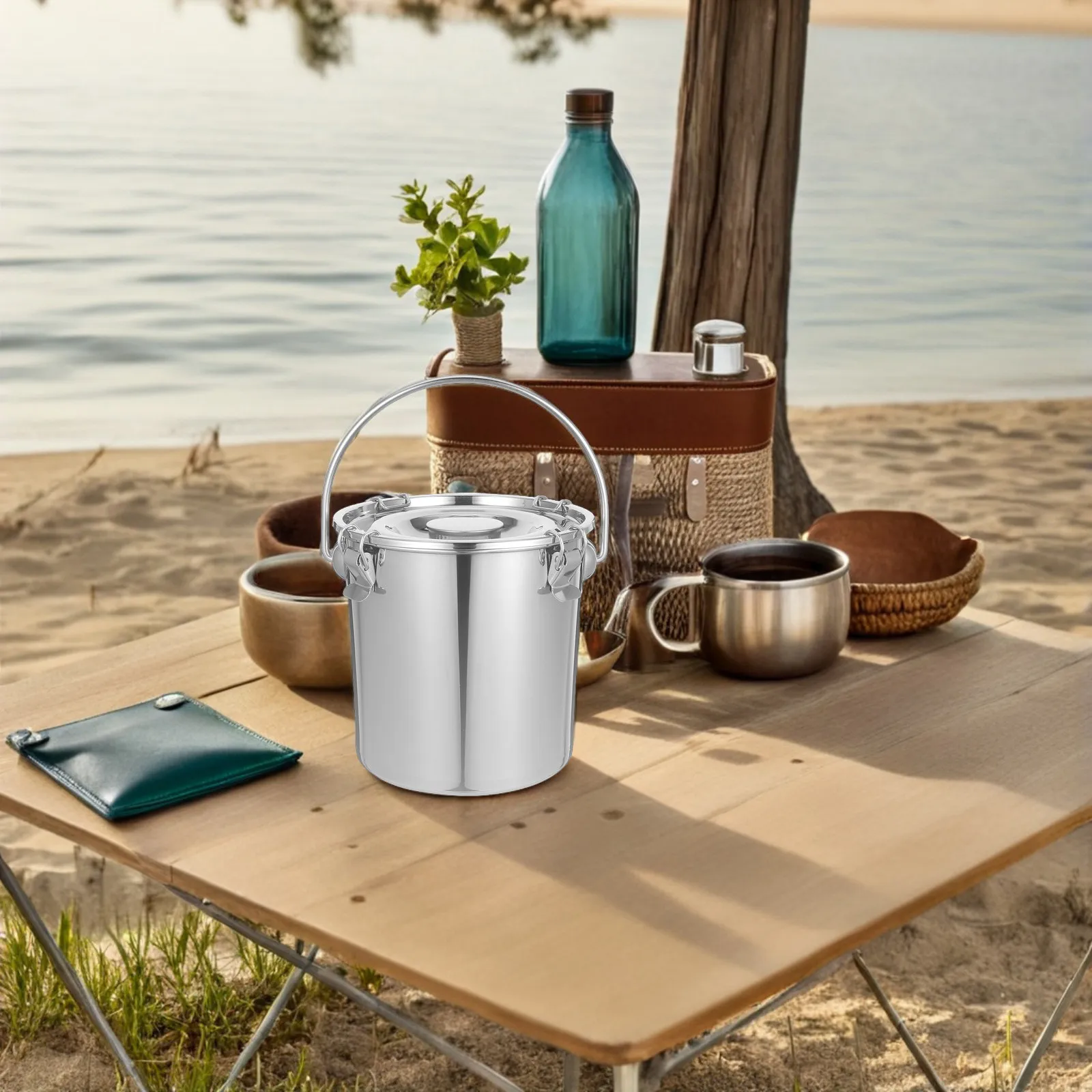 Seau en acier inoxydable porta - Food Storage Containers avis et prix